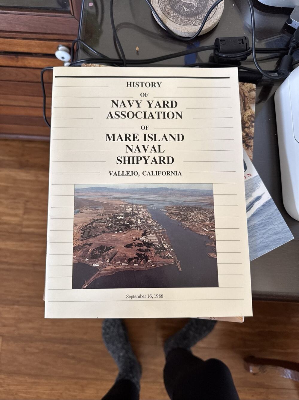 History of Navy Yard Association of Mare Island Naval Shipyard 1986 Booklet
